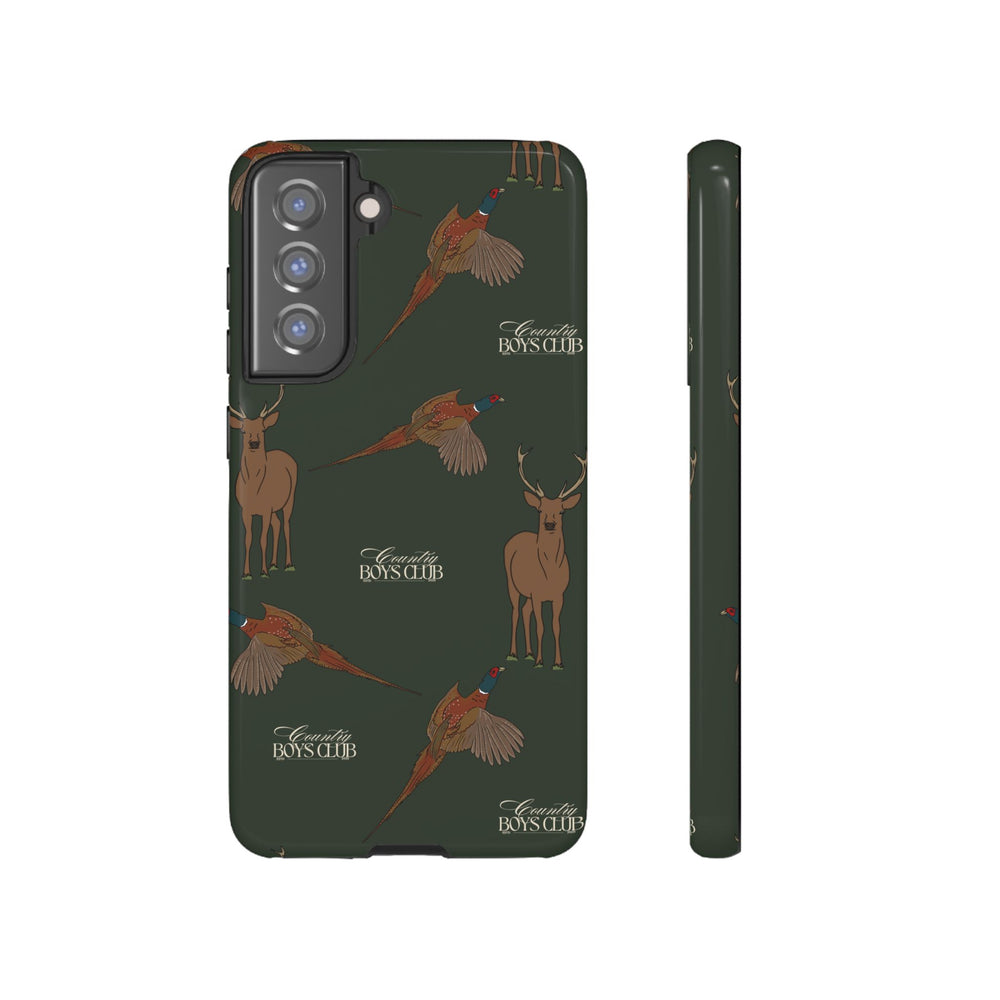 Field Green 'Boys Stags & Pheasants' Case  | CBC x Country Cases