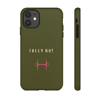 Green & Pink 'Tally Ho!' (Snaffle)