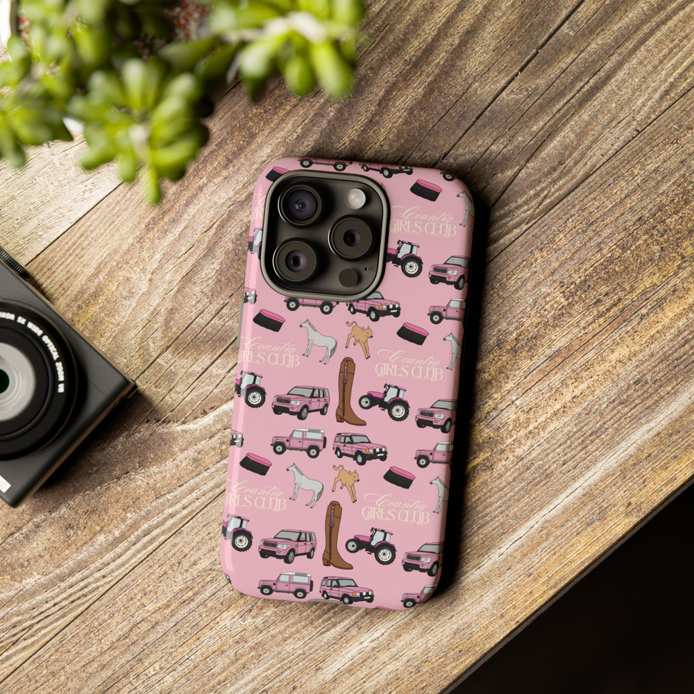 Pink Country Girls Club x Country Cases iPhone Case