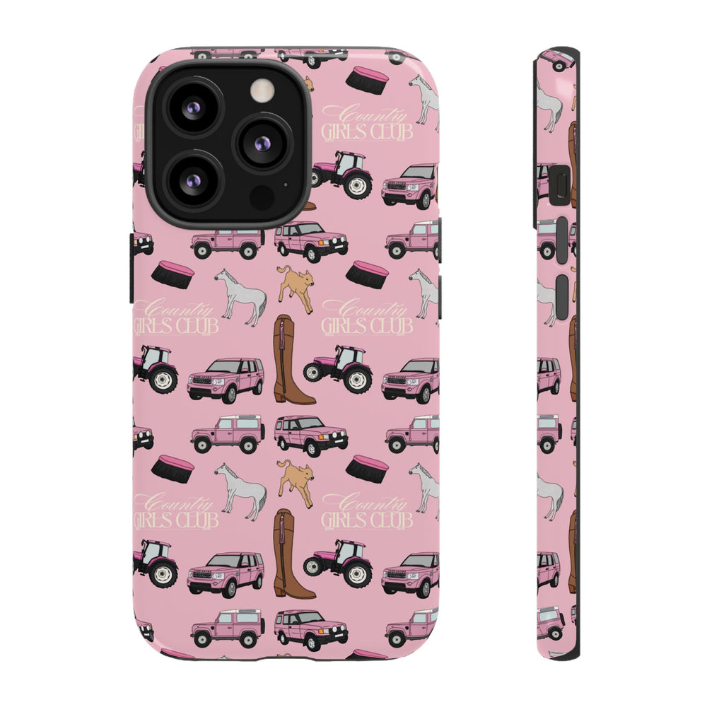 Pink Country Girls Club x Country Cases iPhone Case