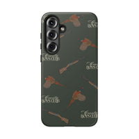 Field Green 'Boys Pheasants & Shotguns' Case  | CBC x Country Cases
