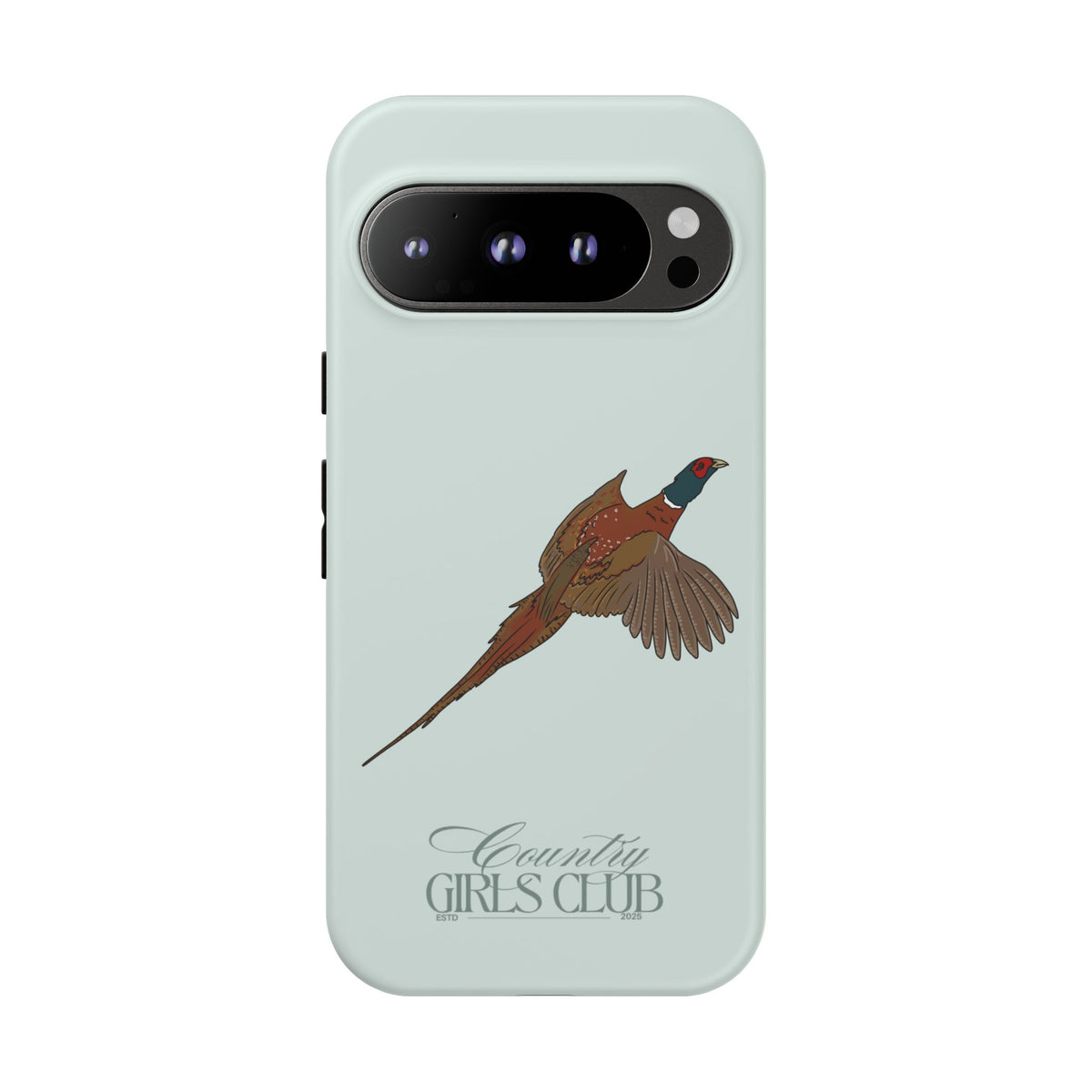 Duck Egg Blue 'Girls Pheasant' Case  | CGC x Country Cases
