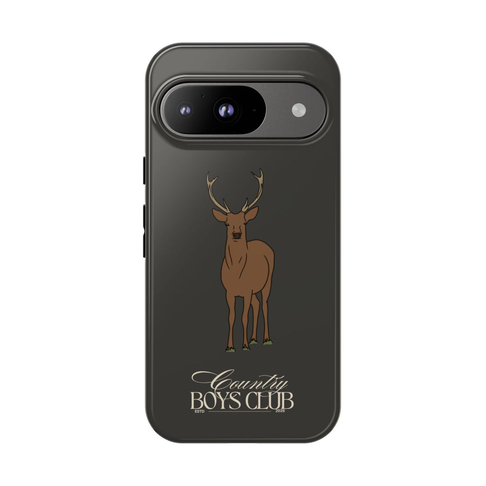 Charcoal 'Country Boys Club Stag' Case  | CGC x Country Cases