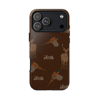 Chestnut Brown 'Boys Stags & Pheasants' Case  | CBC x Country Cases
