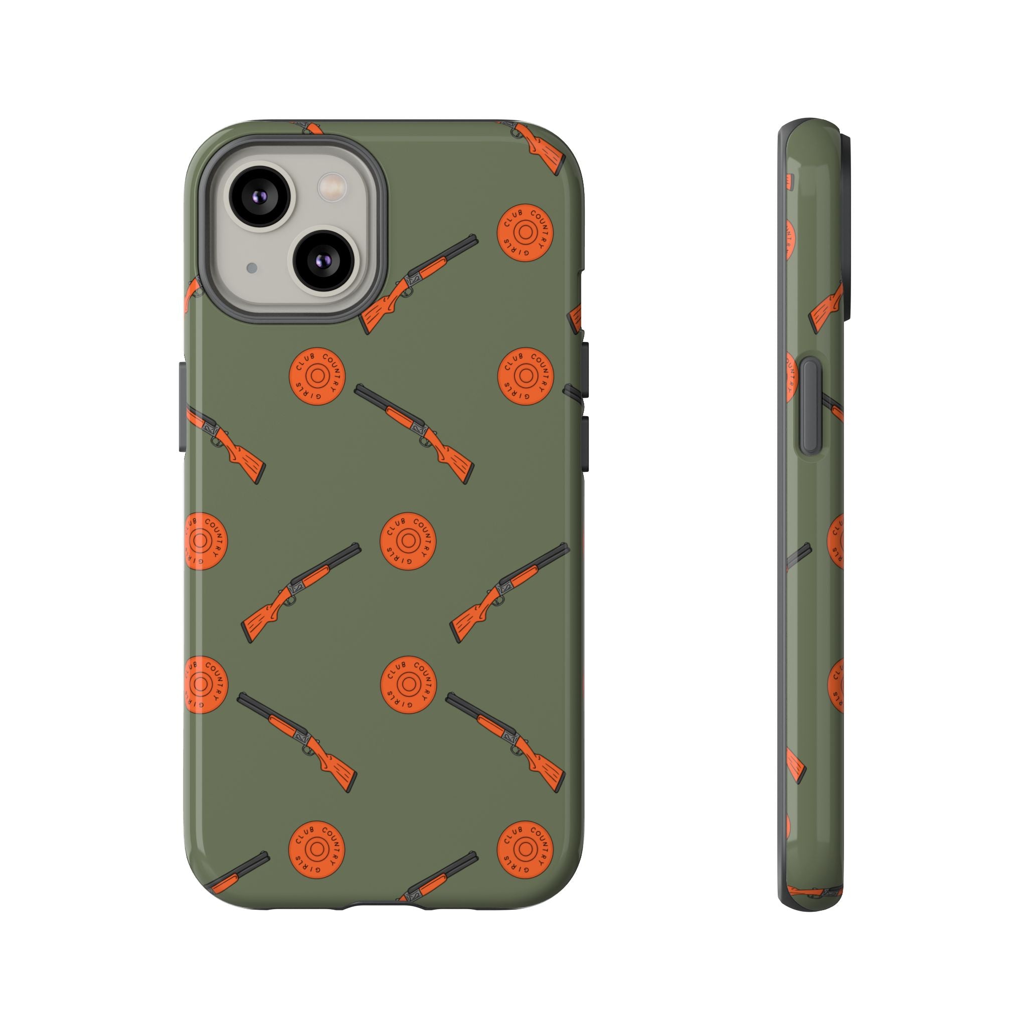 Green 'Shooting Season' iPhone Case  | CGC x Country Cases