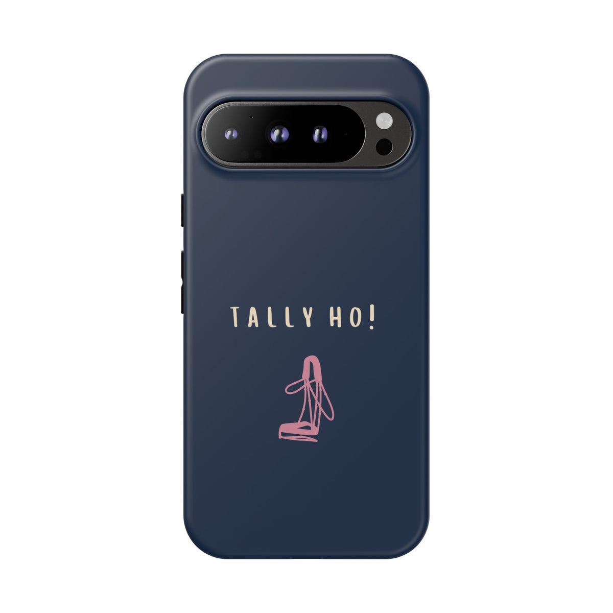 Navy & Pink 'Tally Ho!' (Bridle)