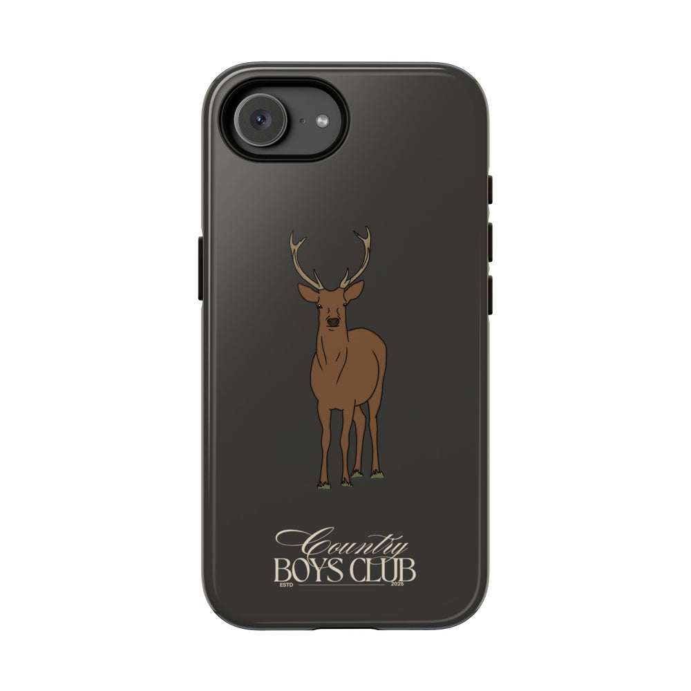 Charcoal 'Country Boys Club Stag' Case  | CGC x Country Cases