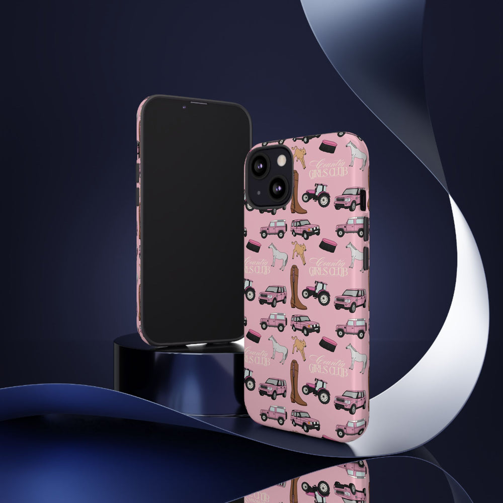 Pink Country Girls Club x Country Cases iPhone Case