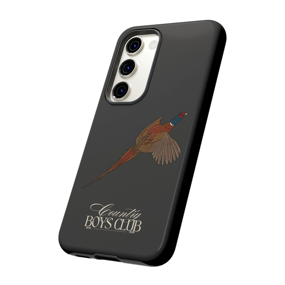 Charcoal 'Country Boys Club Pheasant' Case  | CGC x Country Cases