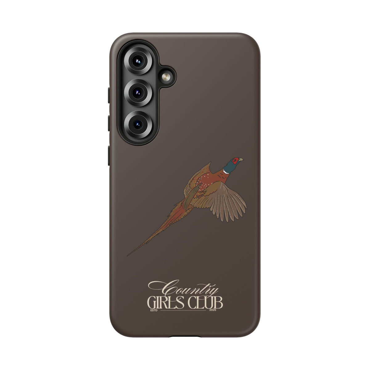 Espresso 'Girls Pheasant' Case  | CGC x Country Cases