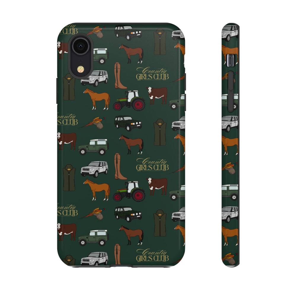 Green Country Girls Club x Country Cases iPhone Case