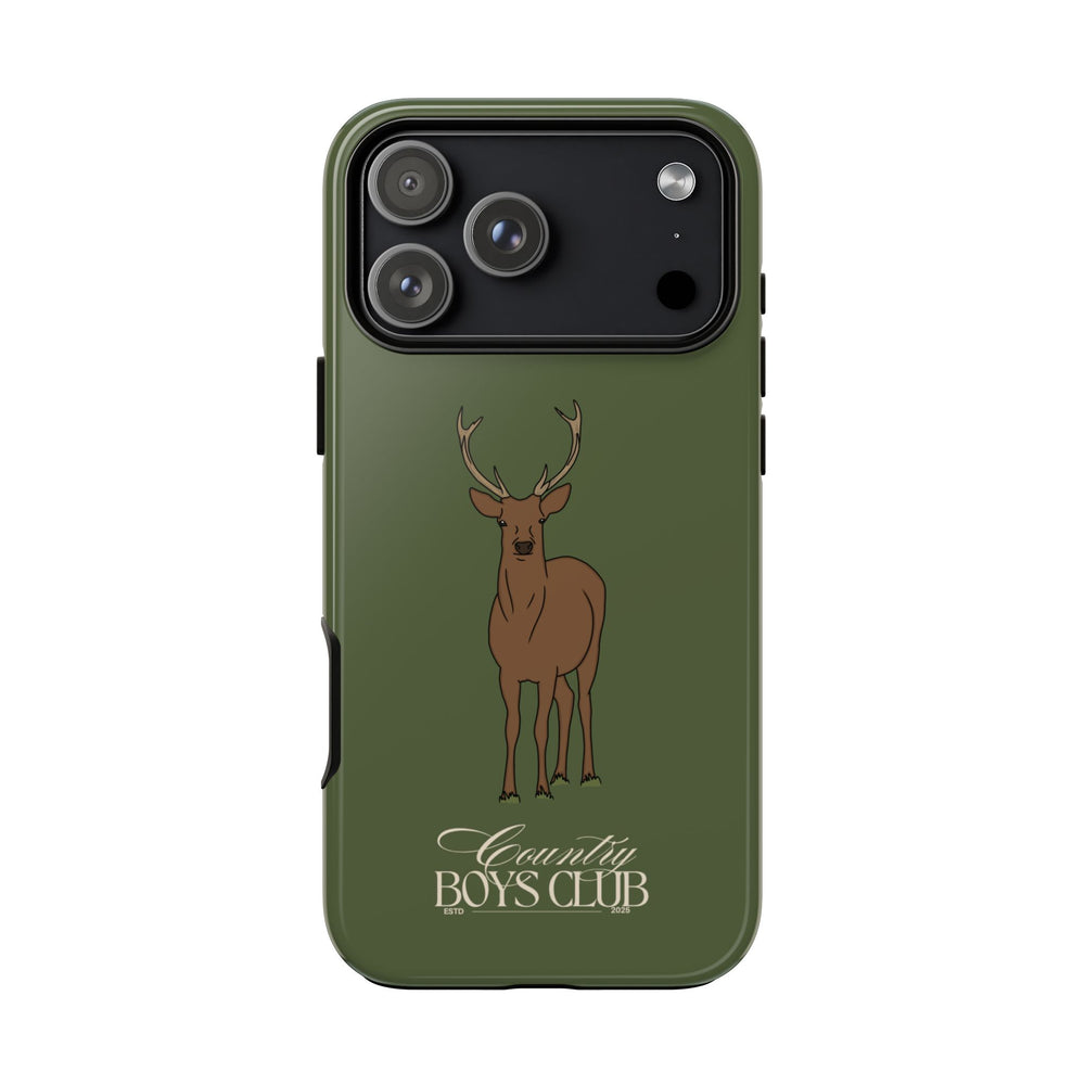 Green Country Boys Club Deer Stalking Case  | CGC x Country Cases