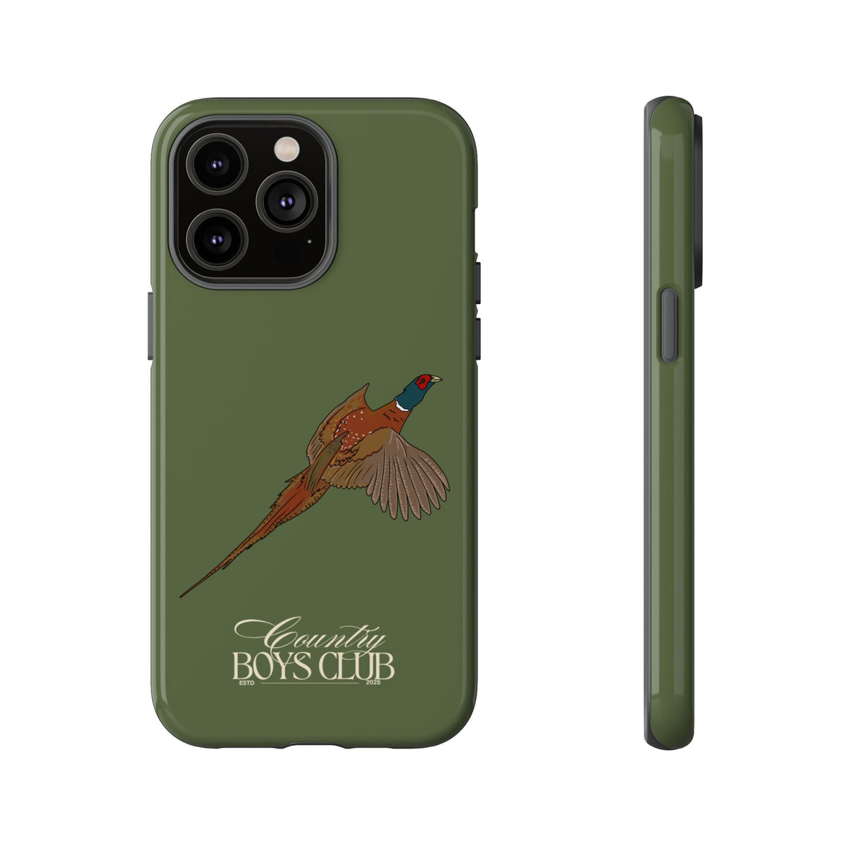 Green Country Boys Club Pheasant Case  | CGC x Country Cases