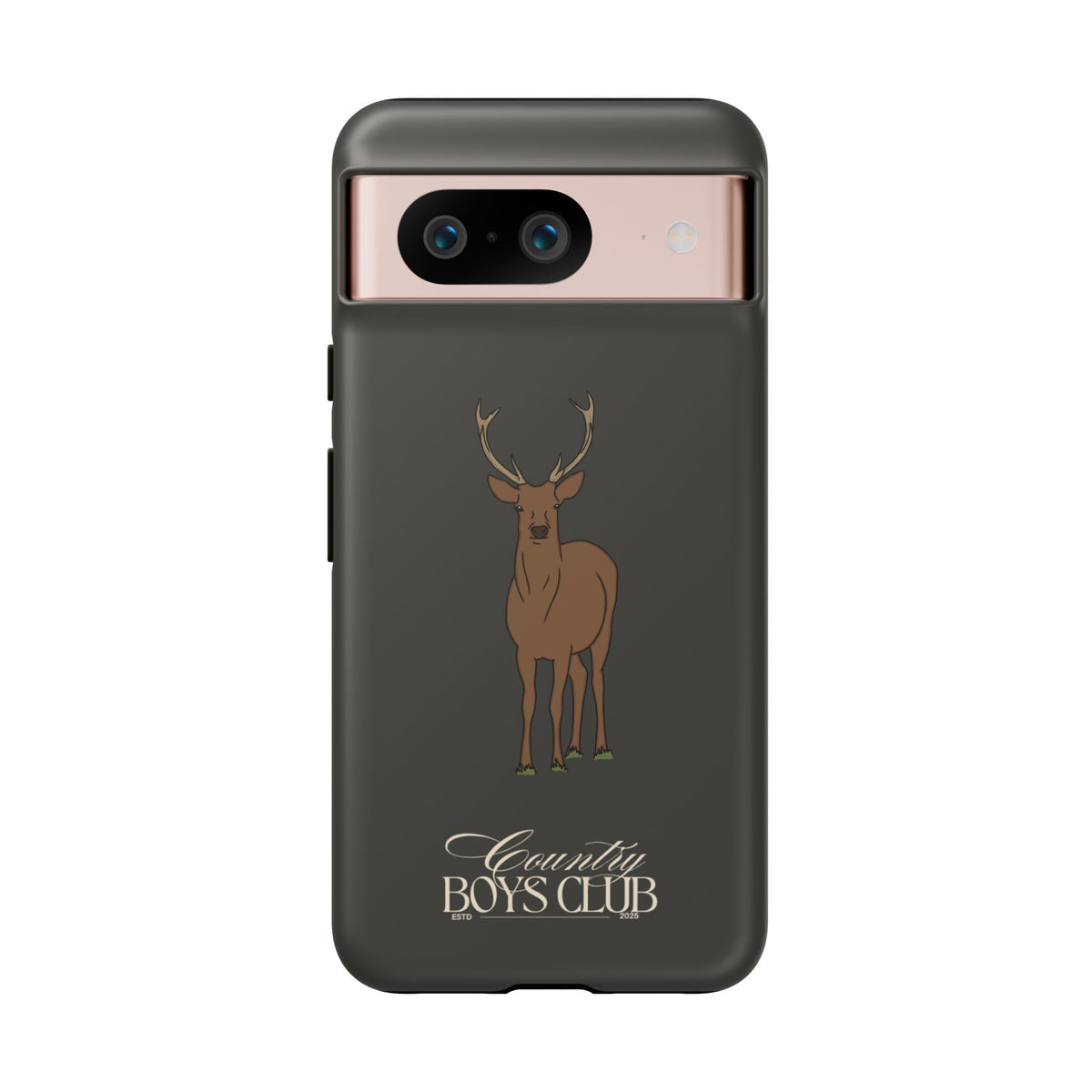 Charcoal 'Country Boys Club Stag' Case  | CGC x Country Cases