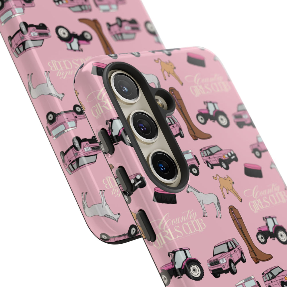 Pink Country Girls Club x Country Cases Android Phone Case