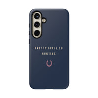 Copy of Navy & Pink 'Pretty Girls Go Hunting' (Horse Shoe)