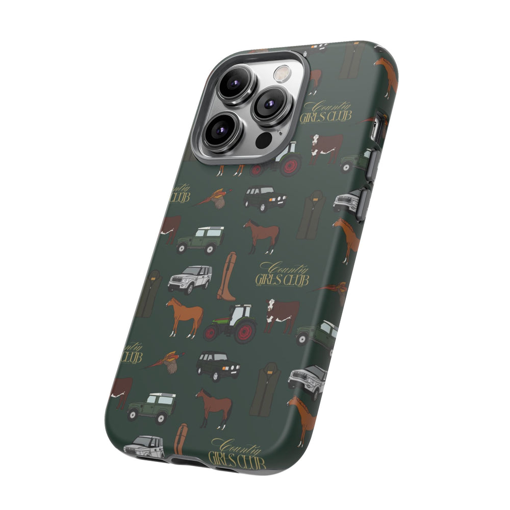 Green Country Girls Club x Country Cases iPhone Case