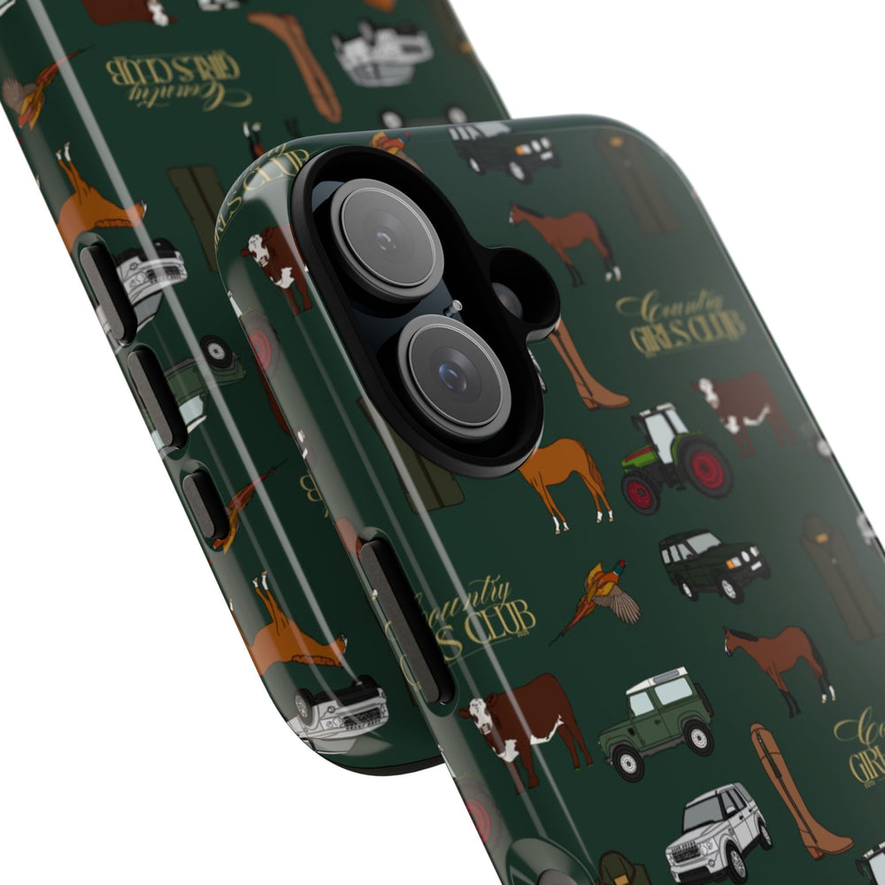 Green Country Girls Club x Country Cases iPhone Case