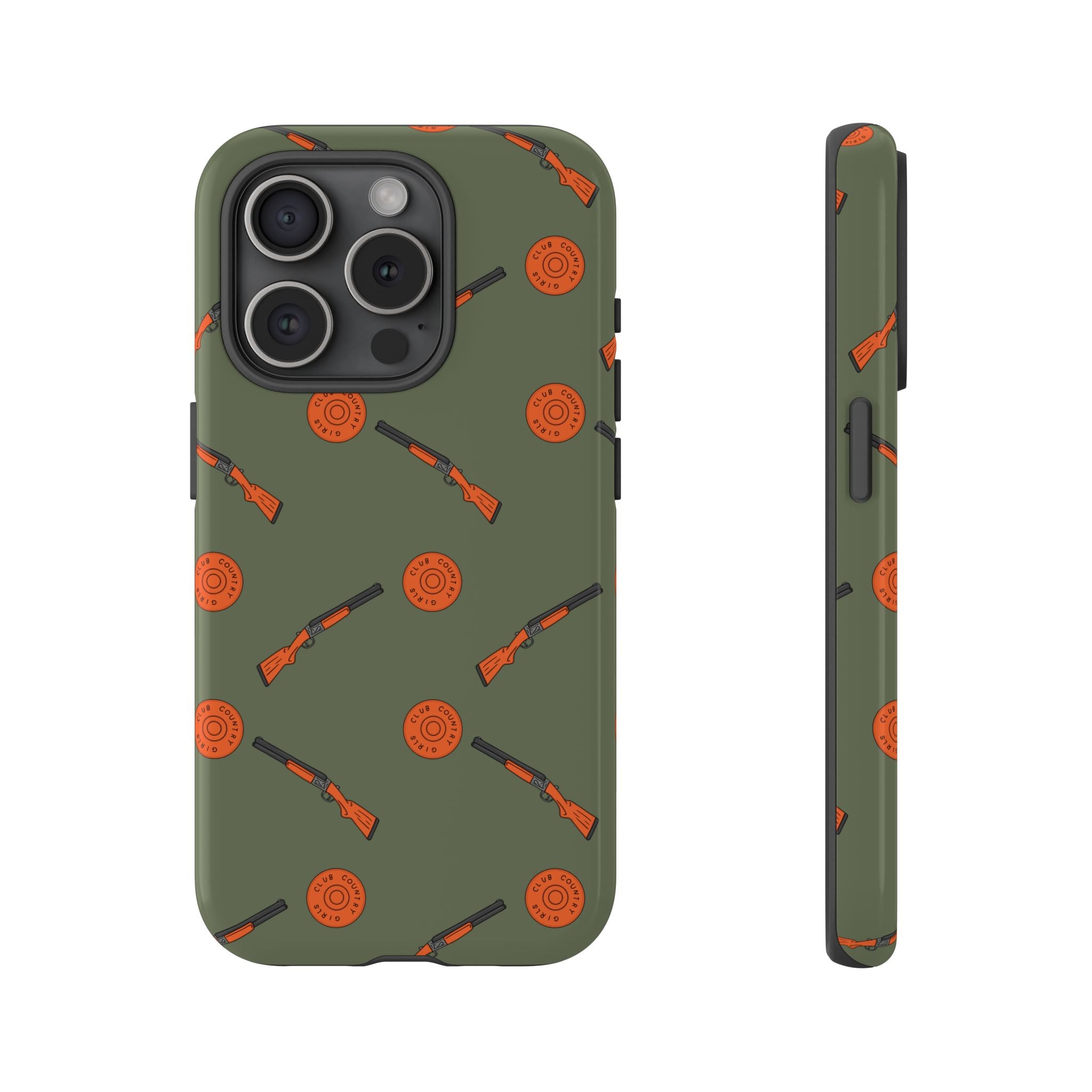 Green 'Shooting Season' iPhone Case  | CGC x Country Cases