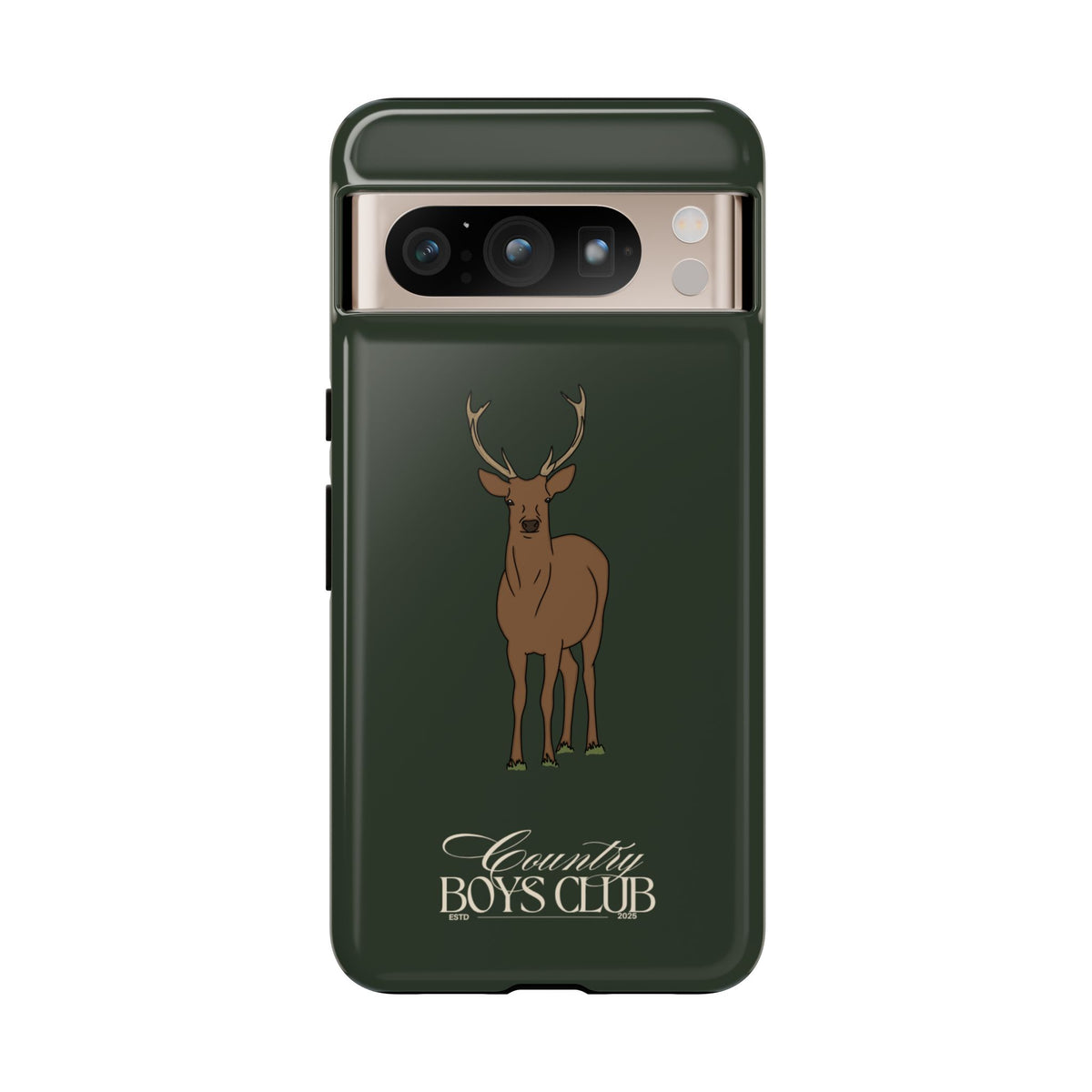 Field Green 'Country Boys Club Stag' Case  | CGC x Country Cases