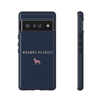 Navy & Pink 'Hounds Please' Case