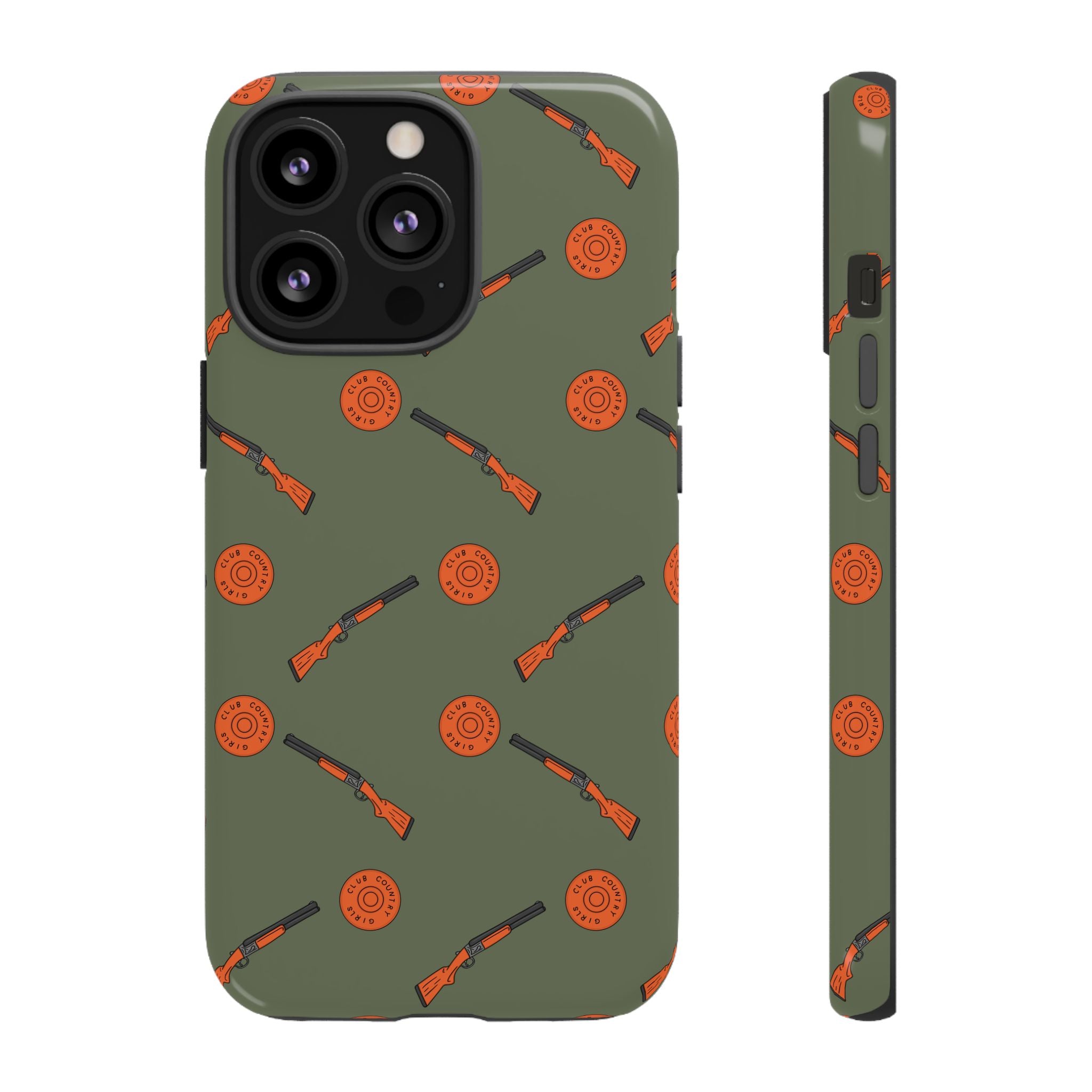 Green 'Shooting Season' iPhone Case  | CGC x Country Cases