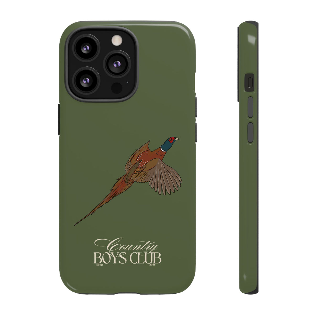 Green Country Boys Club Pheasant Case  | CGC x Country Cases