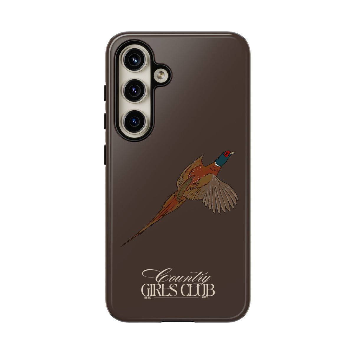 Espresso 'Girls Pheasant' Case  | CGC x Country Cases