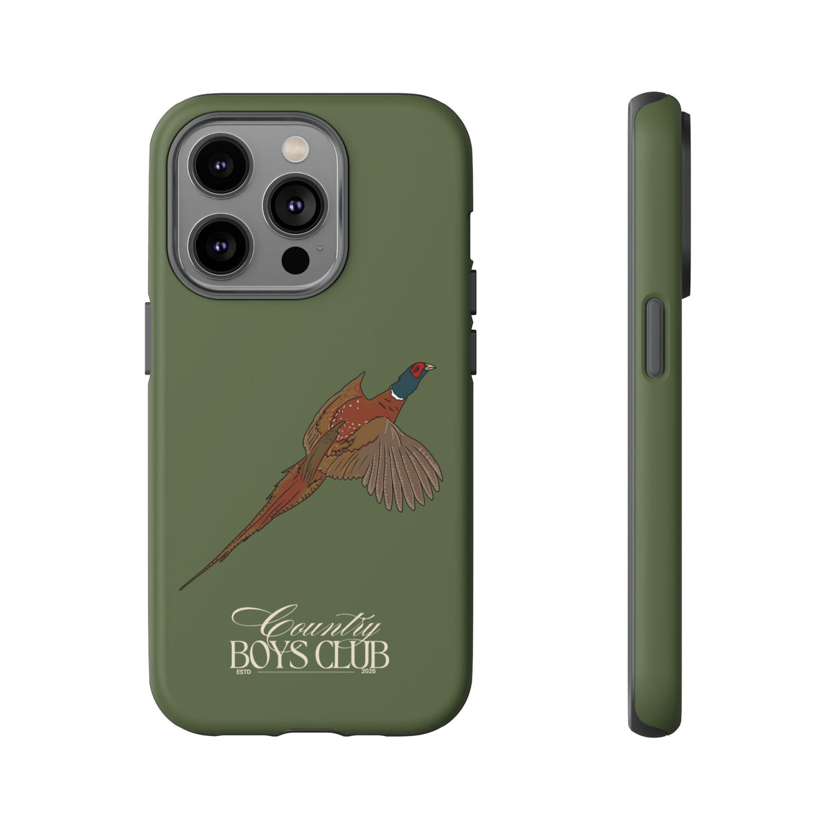Green Country Boys Club Pheasant Case  | CGC x Country Cases