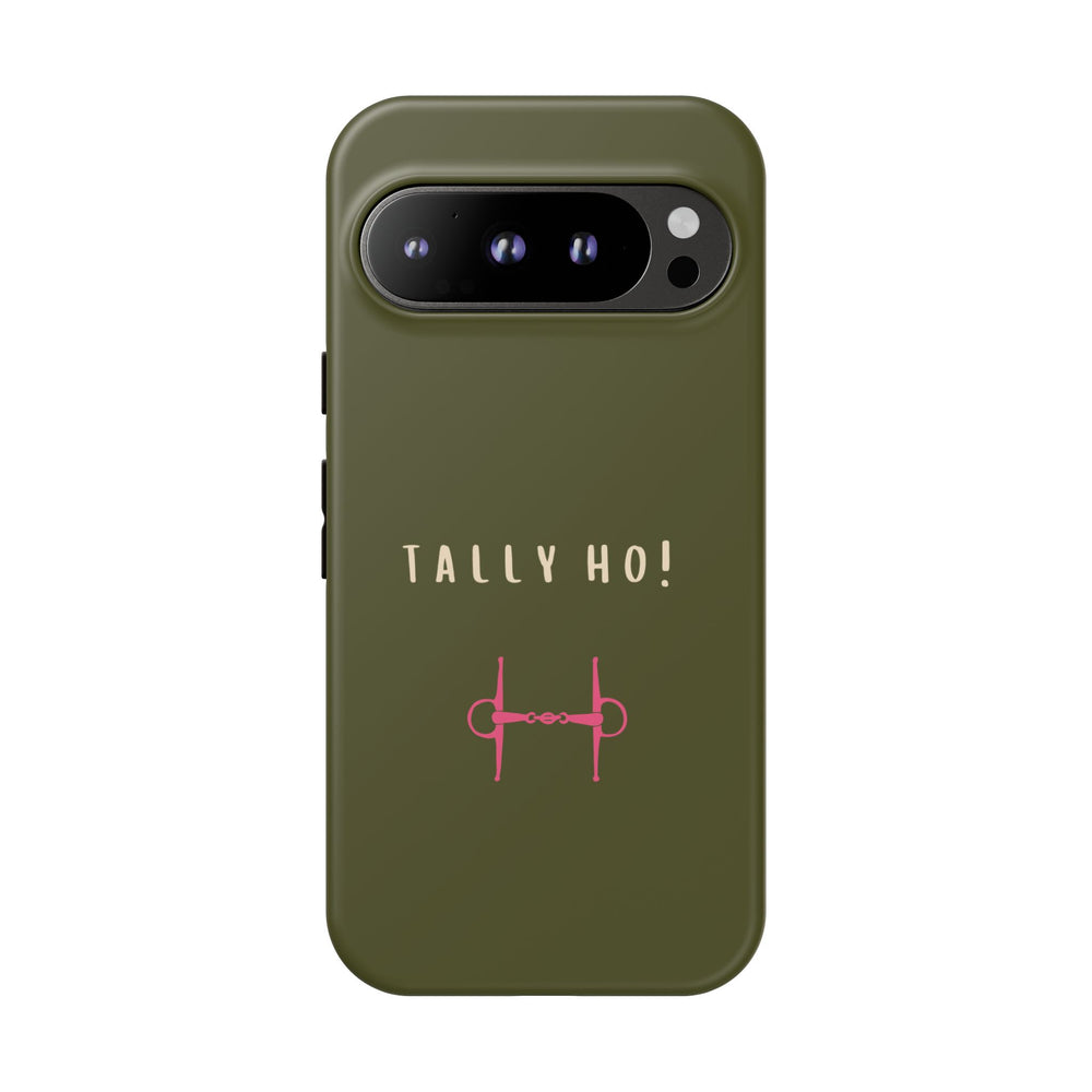 Green & Pink 'Tally Ho!' (Snaffle)