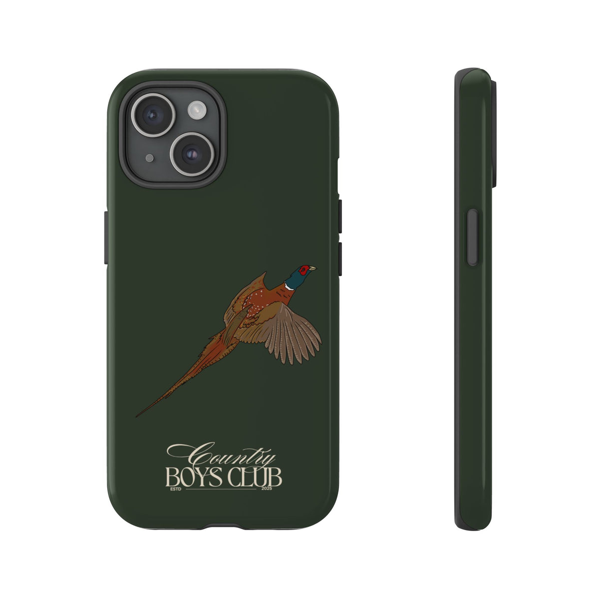 Field Green' Country Boys Club Pheasant' Case  | CGC x Country Cases