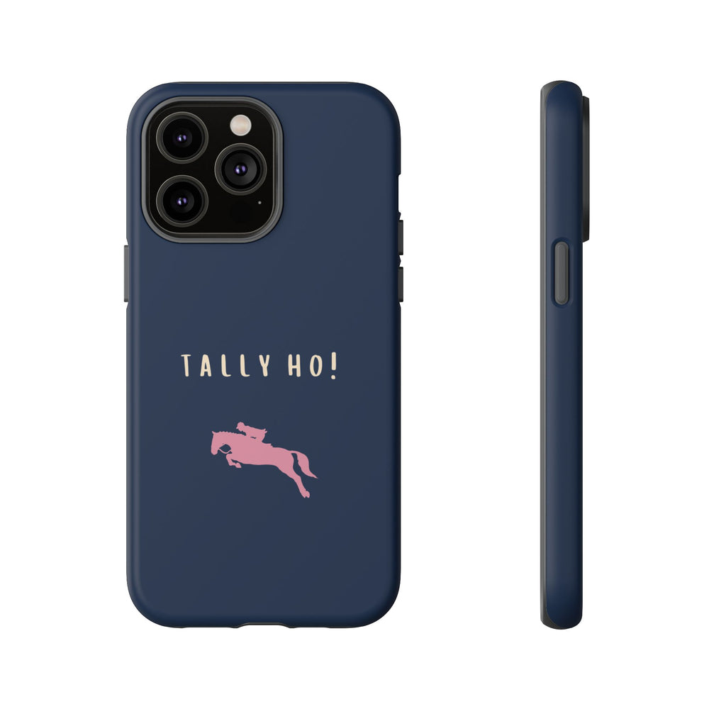 Navy & Pink 'Tally Ho!' (Horse)