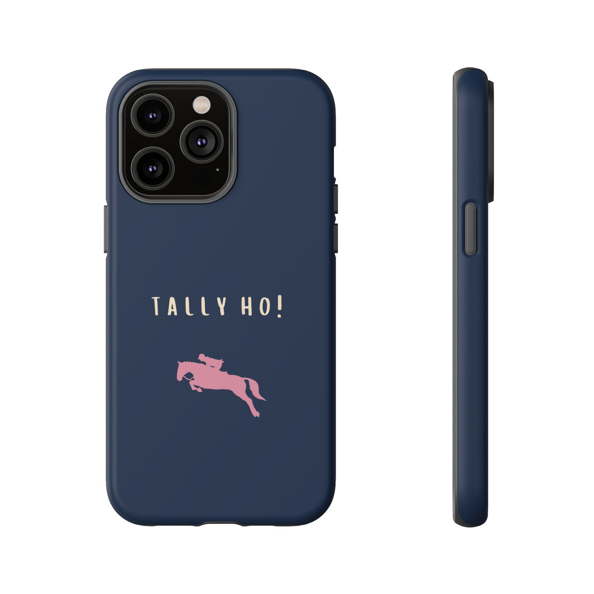 Navy & Pink 'Tally Ho!' (Horse)