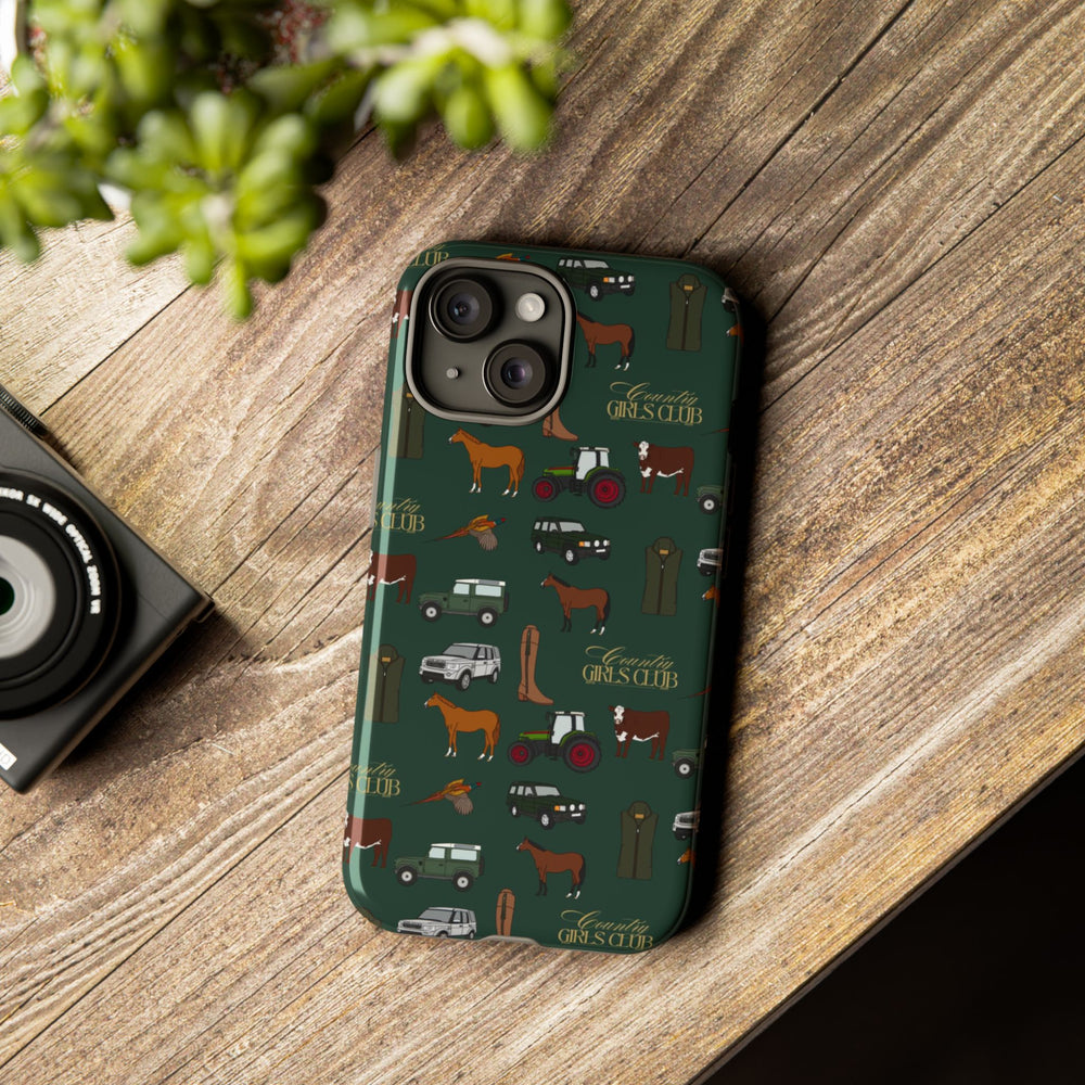 Green Country Girls Club x Country Cases iPhone Case