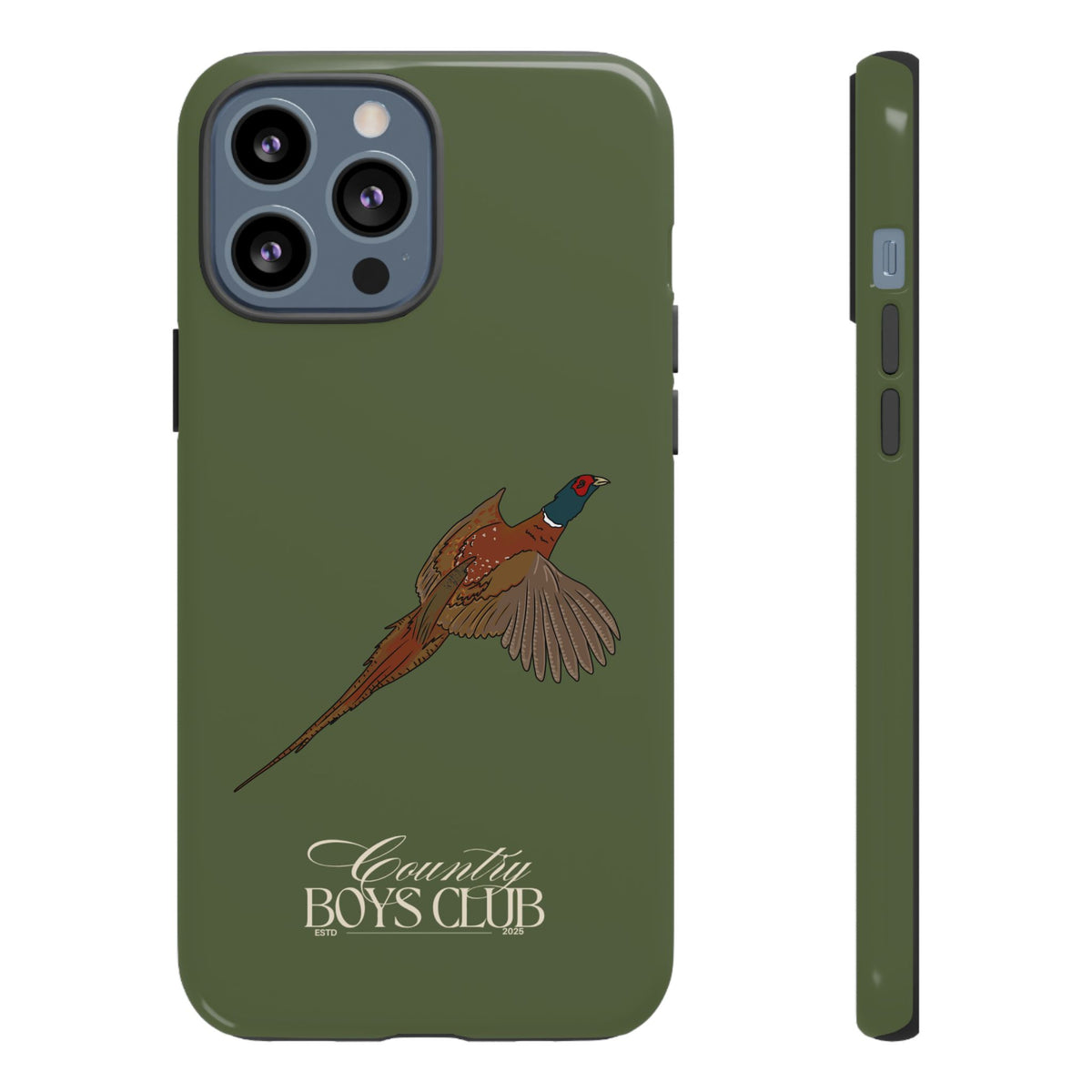 Green Country Boys Club Pheasant Case  | CGC x Country Cases