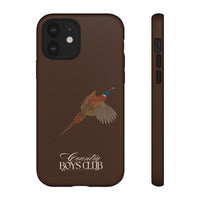 Chestnut Brown 'Country Boys Club Pheasant' Case  | CBC x Country Cases