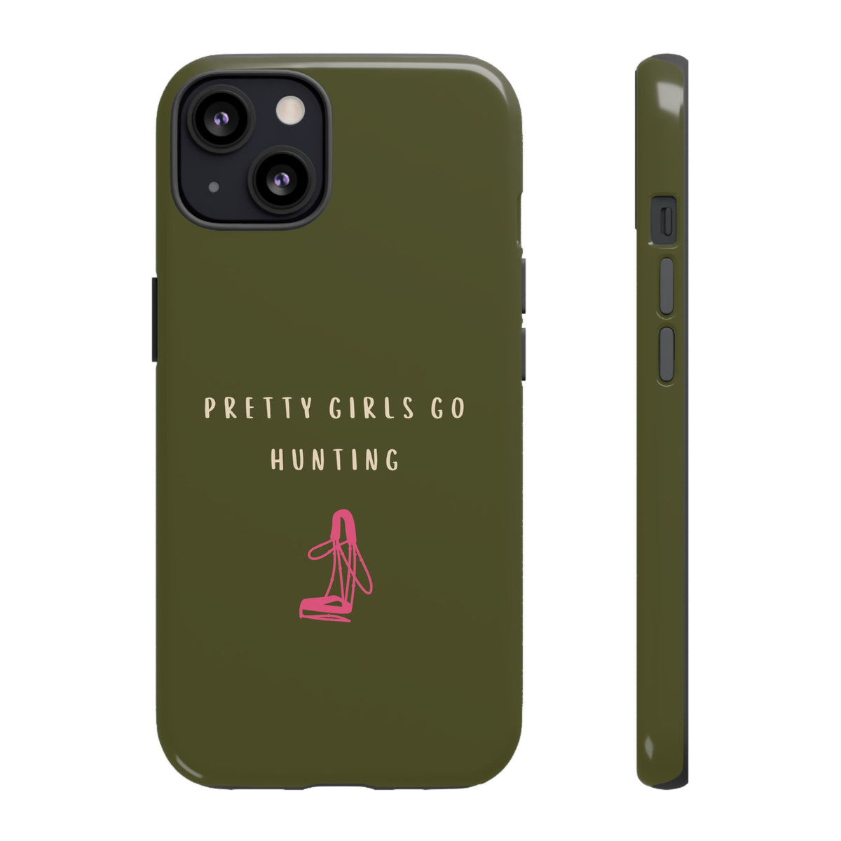 Green & Pink 'Pretty Girls Go Hunting' (Bridle)