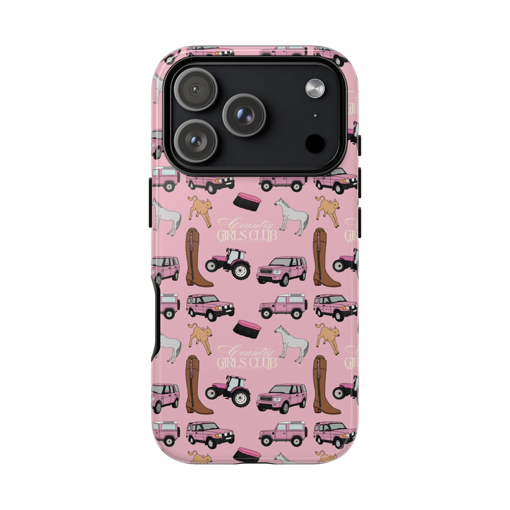 Pink Country Girls Club x Country Cases iPhone Case