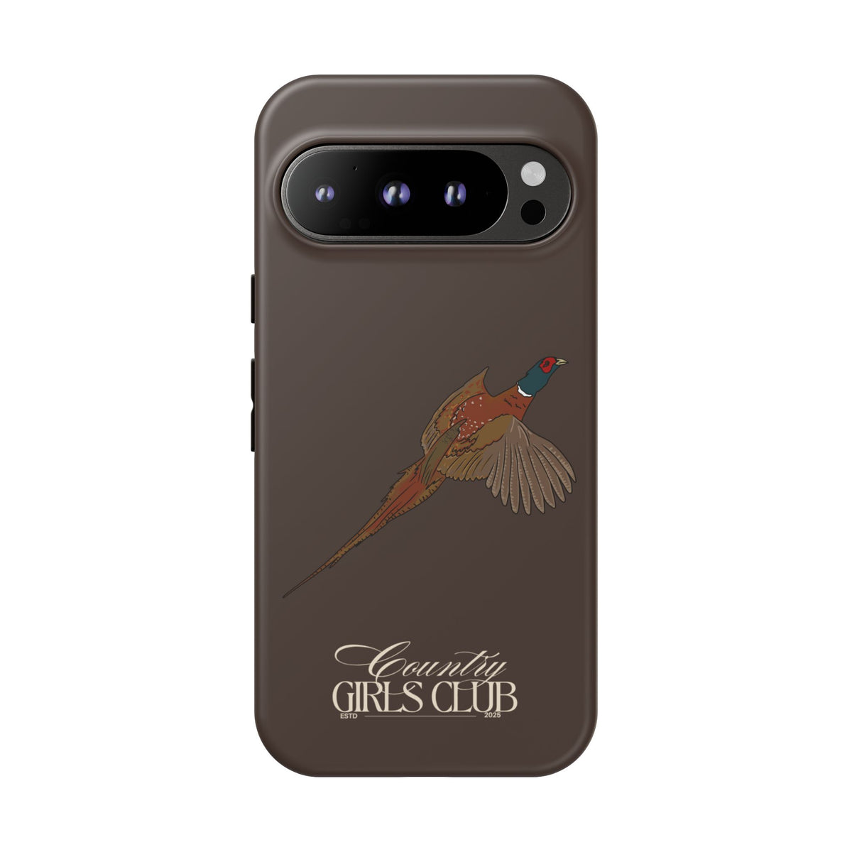 Espresso 'Girls Pheasant' Case  | CGC x Country Cases