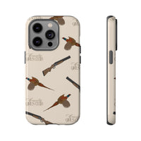 Beige 'Girls Pheasants & Shotguns' Case  | CGC x Country Cases