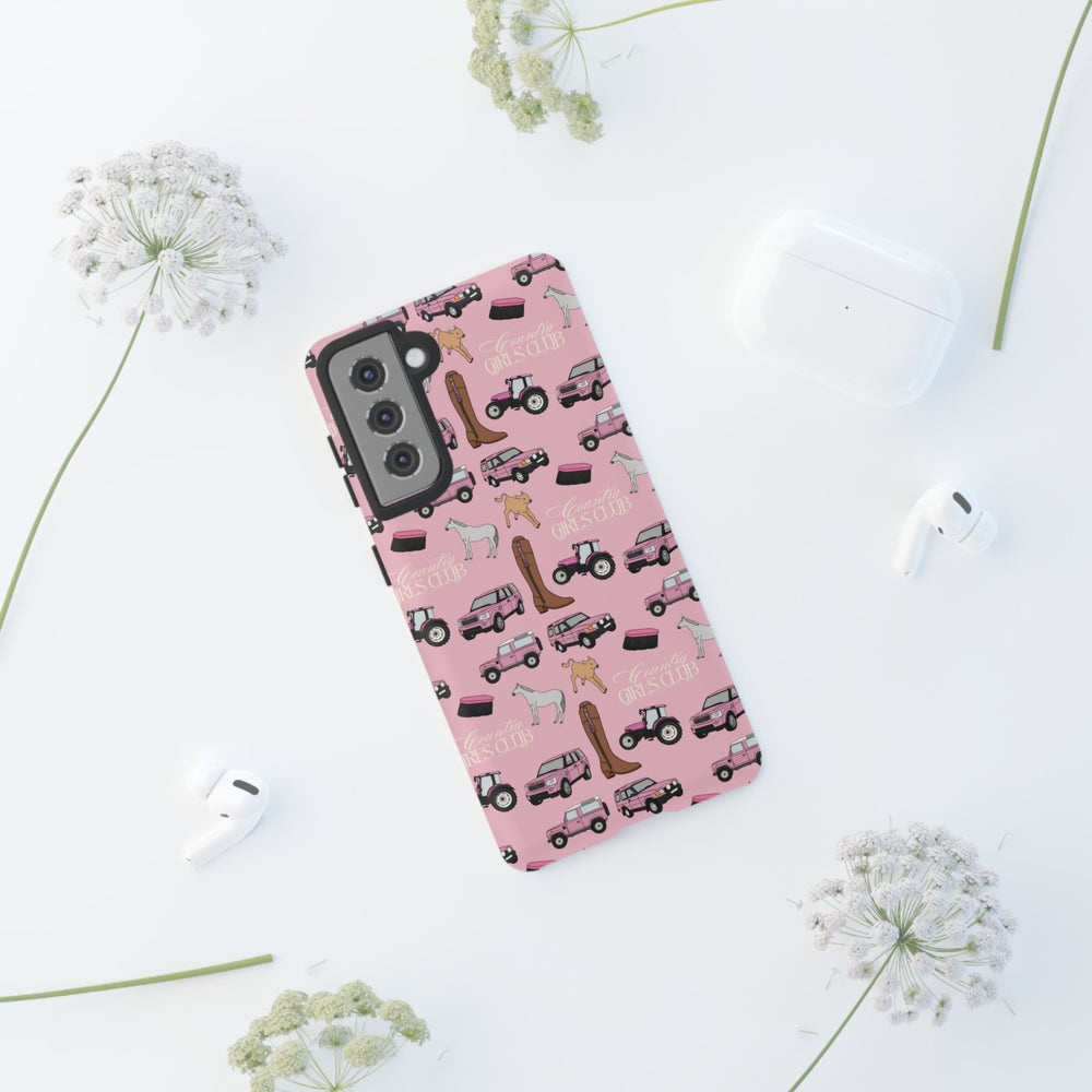 Pink Country Girls Club x Country Cases Android Phone Case