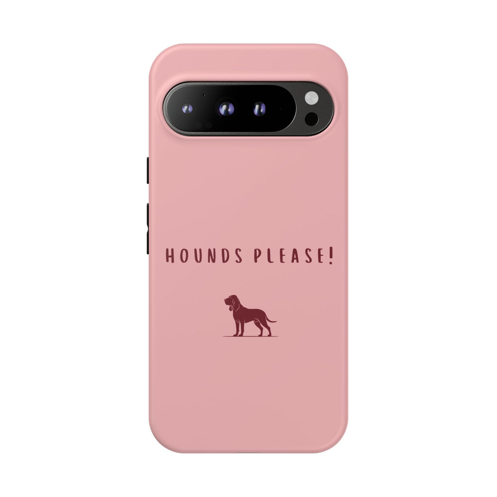 Pink & Burgundy 'Hounds Please' Case