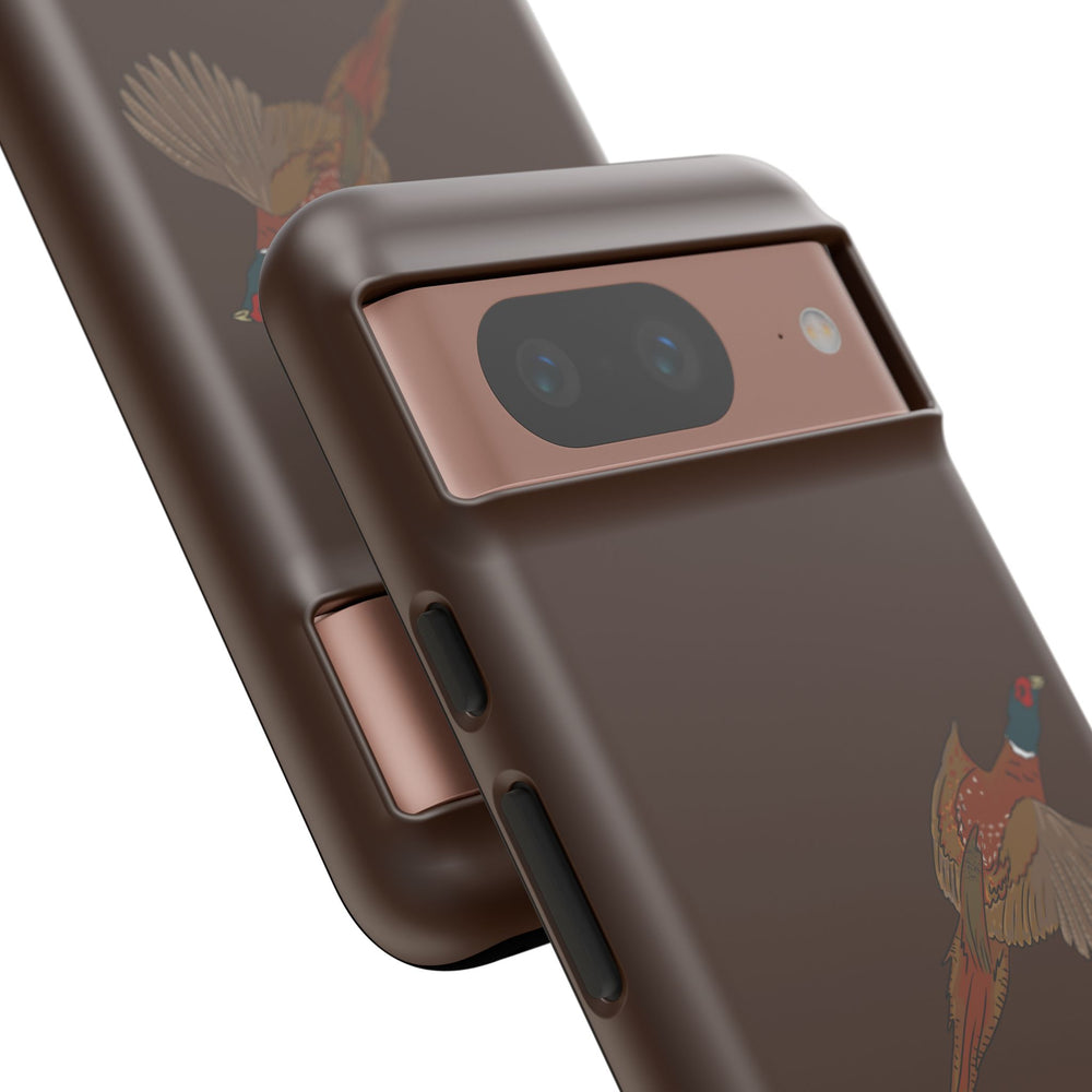 Chestnut Brown 'Country Boys Club Pheasant' Case  | CBC x Country Cases