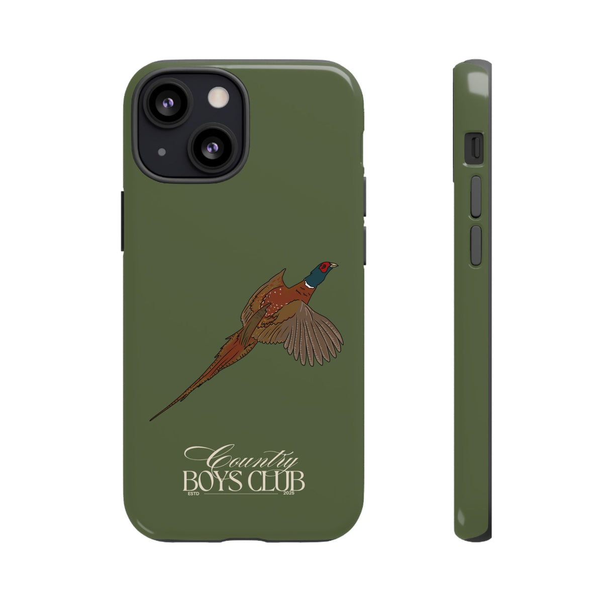 Green Country Boys Club Pheasant Case  | CGC x Country Cases