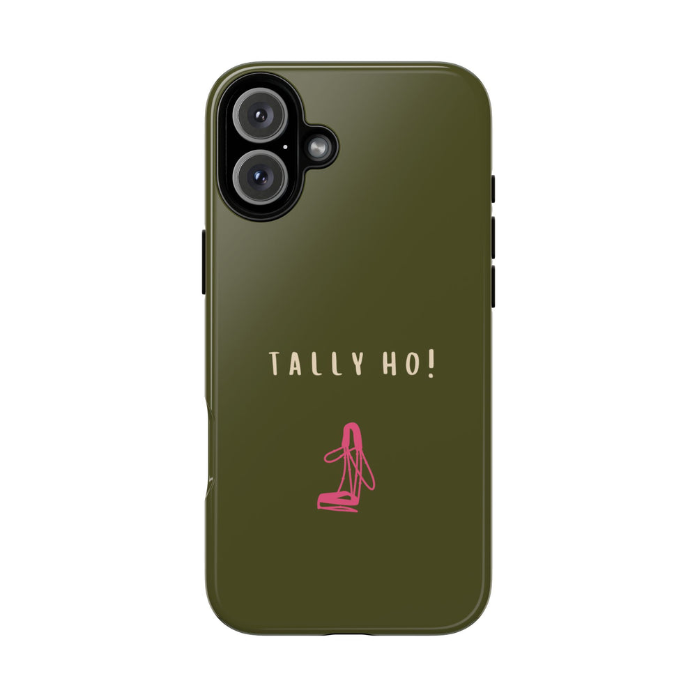 Green & Pink 'Tally Ho!' (Bridle)