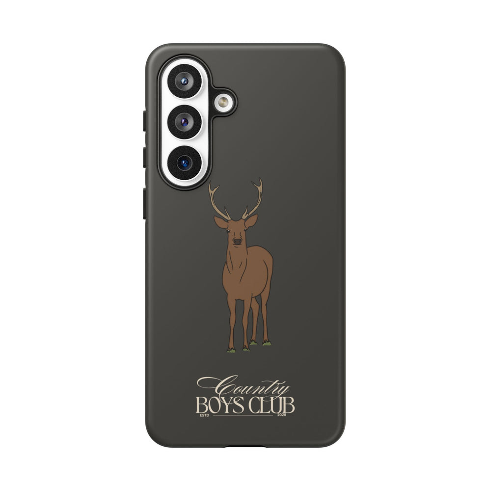 Charcoal 'Country Boys Club Stag' Case  | CGC x Country Cases