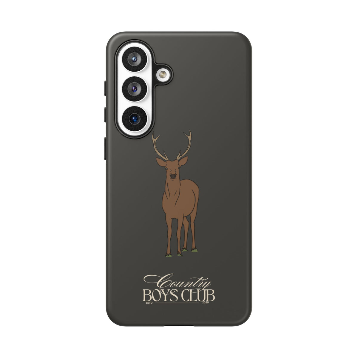 Charcoal 'Country Boys Club Stag' Case  | CGC x Country Cases