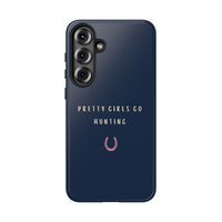 Copy of Navy & Pink 'Pretty Girls Go Hunting' (Horse Shoe)