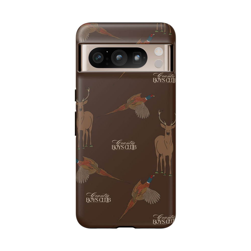 Chestnut Brown 'Boys Stags & Pheasants' Case  | CBC x Country Cases
