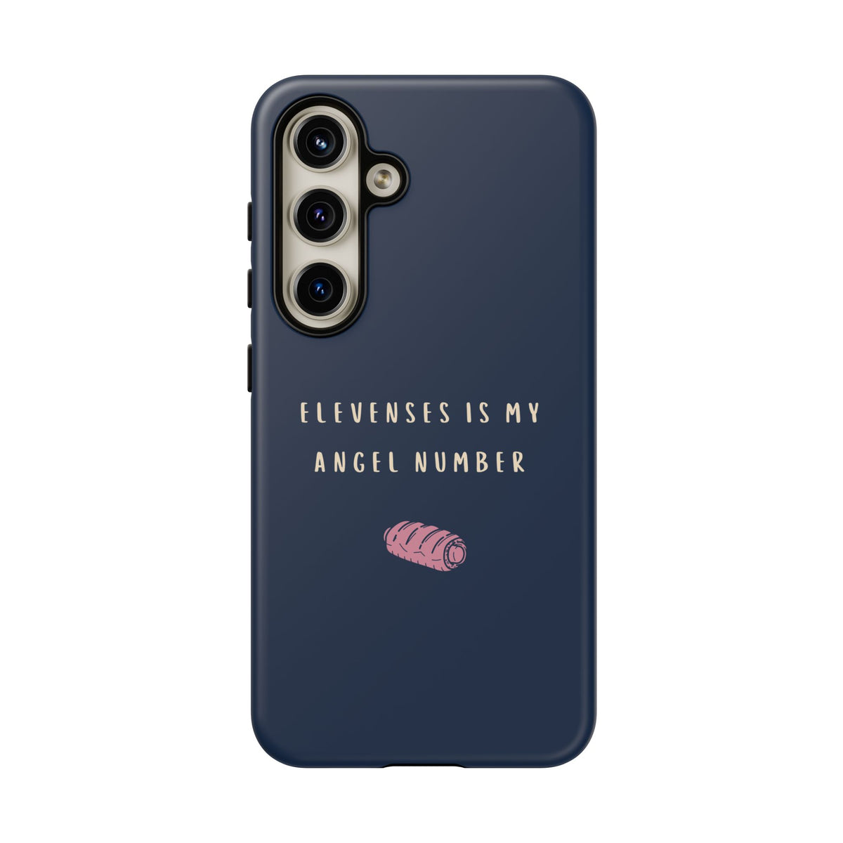 Navy & Pink 'Elevenses Is My Angel Number' Case